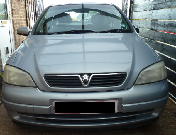 Norfolk car headlight restoration: Before